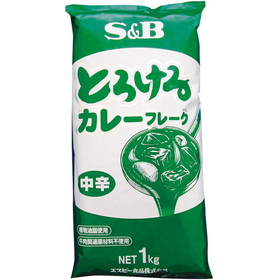 とろけるカレーフレーク中辛 1kg(約50皿分) 18486