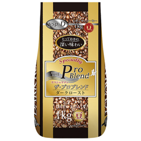ザ・プロブレンドダークロースト(豆タイプ) 1kg 23170★欠品中