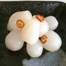 ピり辛らっきょ 500g 24044★終売