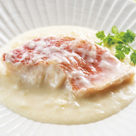 やわらか煮魚赤魚のクリーム煮300g(5切) →★X027329に変更