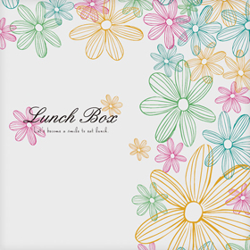 夢彩ごぜんボックス 本体のみ TSR-BOX80-80 フラワー 243×243×40mm 1袋(50枚入) Y013487