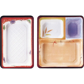 夢彩ごぜんボックス 中仕切のみ TSR-BOX90-60 中仕切III 柄付 273×180×34mm 1袋(50枚入) Y001251