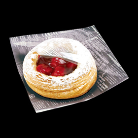 6214 ヨーロピアンOPバーガー袋 125角 (125X125mm) 200袋