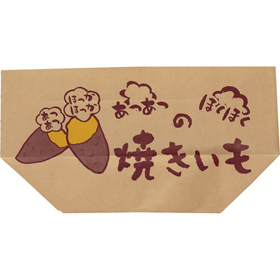 2020 亀甲袋 焼き芋 #407 100枚 Y001171