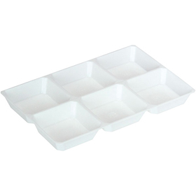 菓子トレー 6ヶ用 100枚 Y002655