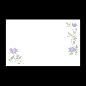 テーブルマット尺3#362 てっせん 100枚 Y004733