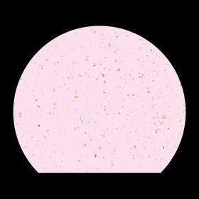 テーブルマット半月#2305 天の川 桃 100枚 Y004931