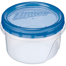 家庭用ジップロックスクリューロック 473ml 2個入 1箱 Y005327