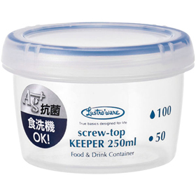 B-2270スクリュートップキーパー250浅型 1個 Y005365