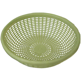 深型ザル 120 モスグリーン 50個 Y008029