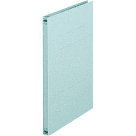 202978フラットファイル再生樹脂綴具 A4縦 ブルー 1冊 Y008570