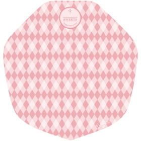 ラミクレープ包装紙 変形 ピンク 200枚 Y012238