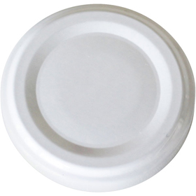 ガラス瓶 蓋 53RTS-D 白フタ 1個 Y012434