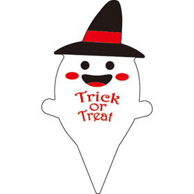 ピック D-0527 ハロウィン お化け 200枚 Y013128