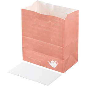 スイーツ袋 コーラル 大 50個 Y015654