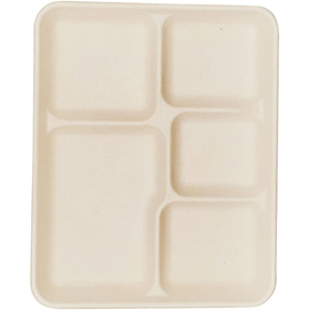 ムギ&タケトレイ 5PARTITION【エ】 50枚 Y019102