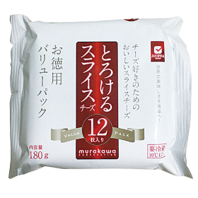 とろける スライスチーズ 約180g(約15g×12枚入) 22974