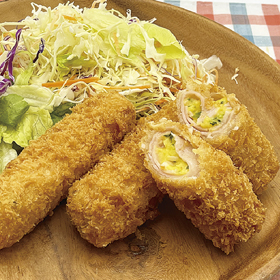 筍と菜の花のカルボナーラハムロール 約75g×10個入 23508 販売期間 2月-4月★販売終了