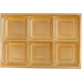 ワン折重 90×60 底のみ 90×60J-6 金 270×181×50mm 1袋(25枚入) Y014885