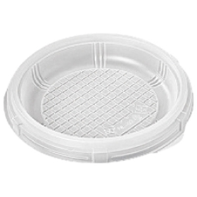KMカップシリーズ 中皿 KM165 中皿のみ PP φ167×25mm 1袋(50枚入) Y012082