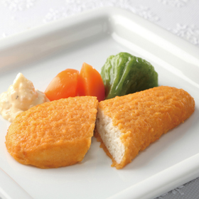 SF白身魚フライ風ムース 400g(10個入) X013324