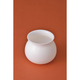 デザートカップ 本体(耐熱) IK プリメロー PP アイボリー (パイ60X60mm) 12袋