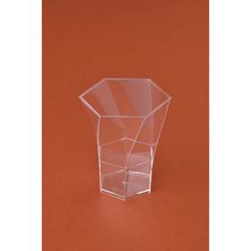 デザートカップ 本体 IK シックスツイスト PS (61.8X71.2X80mm) 10袋