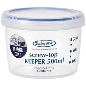 B-2271スクリュートップキーパー500浅型 1個 Y005366