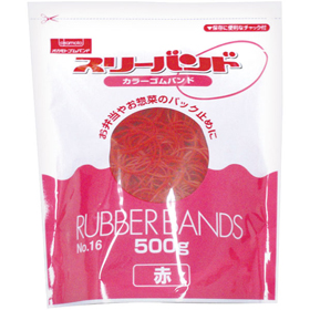 スリーバンド500g #16 赤 1mm 1袋 Y008639