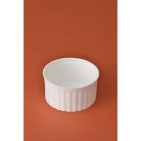 デザートカップ 本体(耐熱) IK75φ フラワー PPIV 10個 Y012783