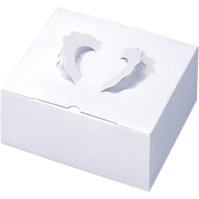 ガトー H80 白無地 6寸 (本体) 50個 Y015635