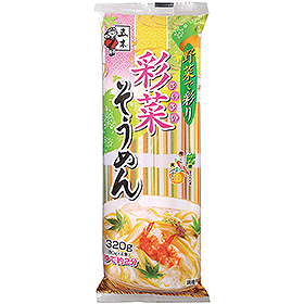 彩菜そうめん 320g(80g×4束) X882991 販売期間5月-8月