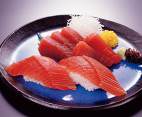 メバチマグロ定形柵 600g(120g×5柵)