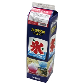 かき氷 イチゴ 1.8L紙パック 10468 販売期間5月-8月★販売期間終了