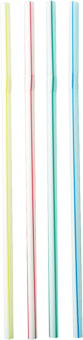 筋入アートフレックスストローφ6×210mm 500本入 14227