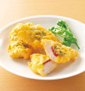 鶏の天ぷら(梅しそ) 850g(25枚入) 17563