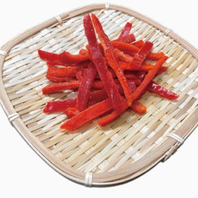 中国産冷凍ピーマン千切り（赤） 1kg 18402