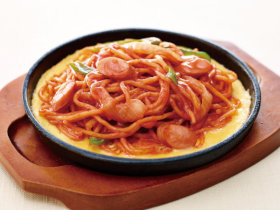もっちり麺の焼きナポリタン 1kg 600477★特売1058円→932円
