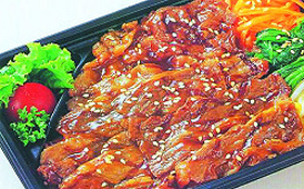日東ベスト)韓国風網焼きカルビ丼の素 1食120g