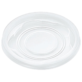 CFカップ 蓋のみ(PP) 85-180 平蓋のみ 穴無 φ85×7mm 1袋(100枚入) Y003346