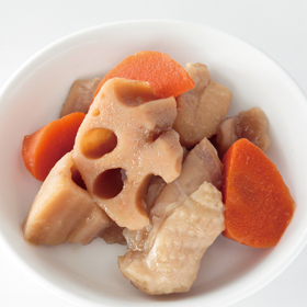 ソフトな噛みごこち 鶏肉とれんこんの煮物 250g X027395
