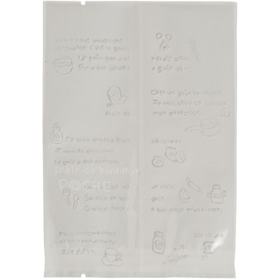 ポシェ 大 ホワイト (100X150mm) 100袋