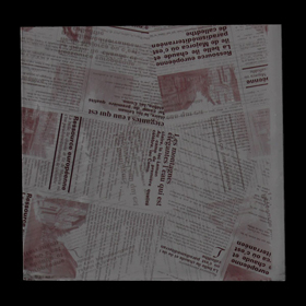 8743 ヨーロピアンOPバーガー袋 200角 (茶) (200X200mm) 200袋