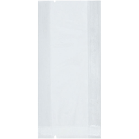 バリア袋クリア無地(マチあり)【PB】 (70(30)X150mm) 100袋