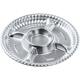 ティアラプラッター丸20 本体 銀 25枚 Y002012