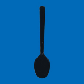 スプーン #160 黒 160mm バラ(100本入) 100本 Y003408