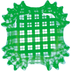 VIVIDケース 正角 チェック緑 500入 1本 Y003807