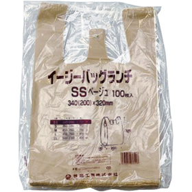 イージーバッグ ランチ ベージュ SS 100枚 Y007466
