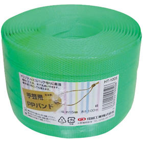 手芸用PPバンド HT-1005 緑 1巻 Y008215