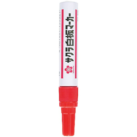 白板マーカー 中字・丸芯 WBK#19 赤 1個 Y008681